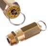 Biztonsági Szelep Kompresszorokhoz, 1/2" Menetes Csatlakozással, 12 Bar, Sárgaréz, 8143 l/perc, CE PED Tanúsítvány - Air Tek