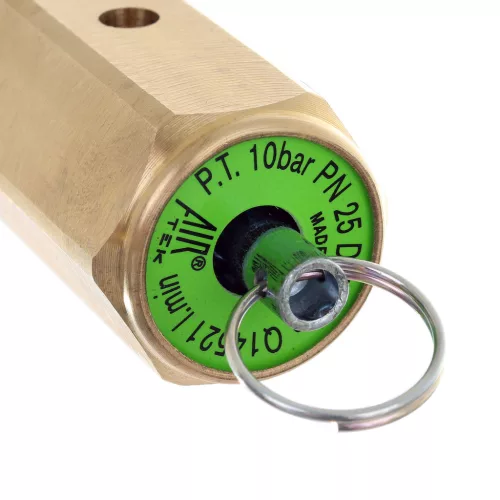 Air Tek Biztonsági szelep kompresszorhoz, 3/4" menetes, 10 bar