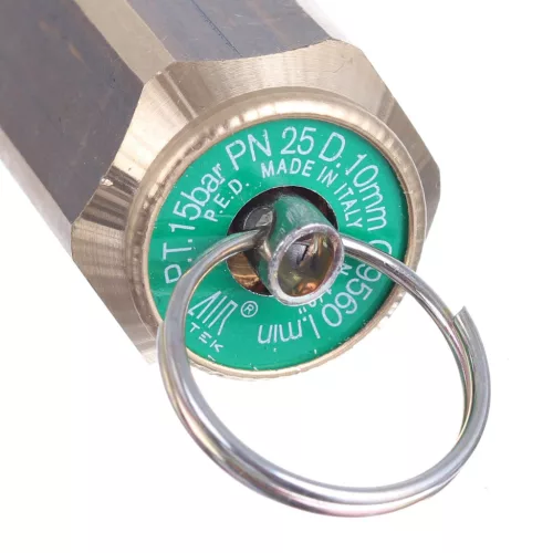 Air Tek Biztonsági Szelep 1/2" 15 bar, Sárgaréz