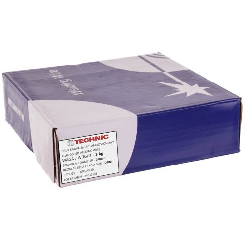 Önvédő Porbeles Hegesztőhuzal 0.8mm, 3kg – Gáz Nélküli MIG/MAG