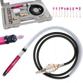 AT-010K Pneumatikus ujjcsiszoló készlet, 54.000 ford./perc