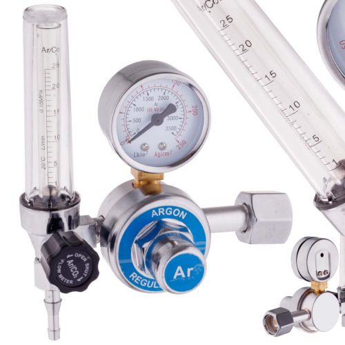 Argon/Szén-dioxid Reduktor Rotaméterrel és Manométerrel MIG MAG TIG TC Technic 1053N