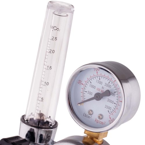 Argon/CO2 Nyomáscsökkentő Reduktor Rotaméterrel és Manométerrel