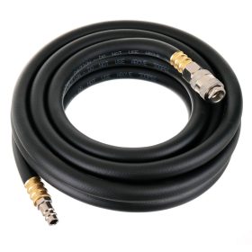   Rugalmas pneumatikus gumitömlő gyorscsatlakozóval, 5m, 10mm, 20 Bar