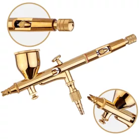   Precíziós Modellező Airbrush Kettős Működésű, 0,2 mm fúvóka