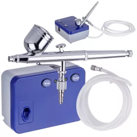   TC-101K Olajmentes Airbrush Kompresszor Szett 0.3mm Fúvókával