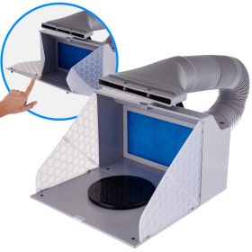   Professzionális Kompakt Festékszóró Kabin Dupla Ventilátorral