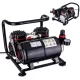 Kétdugattyús Airbrush Kompresszor 3L Tartállyal, Szűrővel
