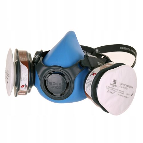 SECURA 3000 Légzésvédő Félálarc