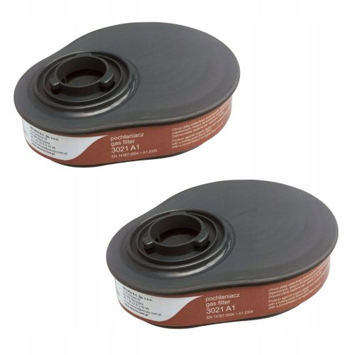 Secura 3100 Légzésvédő Félálarc Fényezéshez, A1 Szűrővel