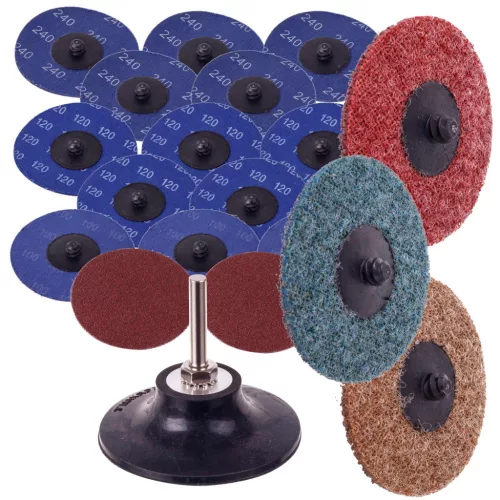 TC Technic 19 részes csiszolókorong készlet, 75 mm, 6 mm szárral