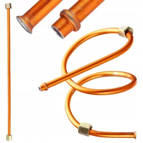 Rugalmas Kompresszor Csatlakozó Cső, 30 cm, DN6 M10x1,0