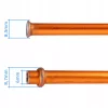 Rugalmas Kompresszor Csatlakozó Cső, 30 cm, DN6 M10x1,0