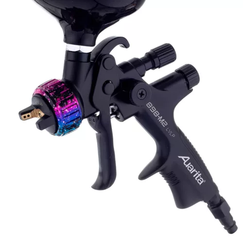 AUARITA BLACK 898-M2 LVLP Festékpisztoly, 1.3mm Teflon Bevonattal