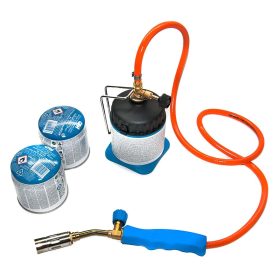  CFH LM3000 Forrasztólámpa Készlet 1750°C, 2 Patronnal, 1.2m Tömlővel
