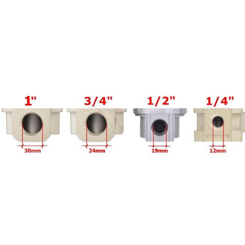 AF5000-10D Pneumatikus Légszűrő 1" Automata Vízleeresztéssel