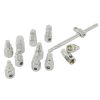 Olajsapka (olajdugó) kulcsok 12 darabos készlet – TC Technic LT-A1151, 3/8" és 5/16" Specifikációkkal
