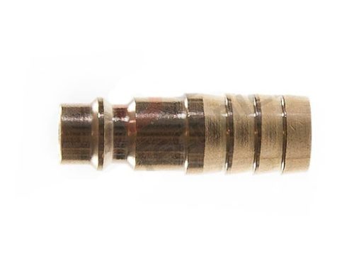 Gyorscsatlakozó dugó 12 mm-es sárgaréz kompresszorokhoz, kiváló tömítéssel