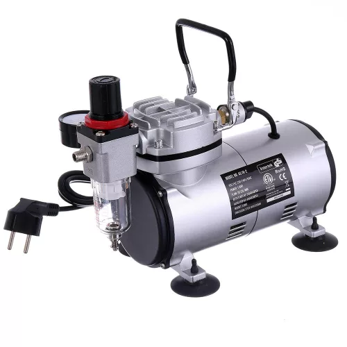 Technic AS18-2 Airbrush Kompresszor Szűrővel és Nyomásszabályzóval