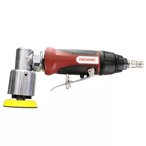 Technic Kompakt Pneumatikus Sarokcsiszoló, 50mm, 15.000 RPM, Fordulatszám-szabályozással
