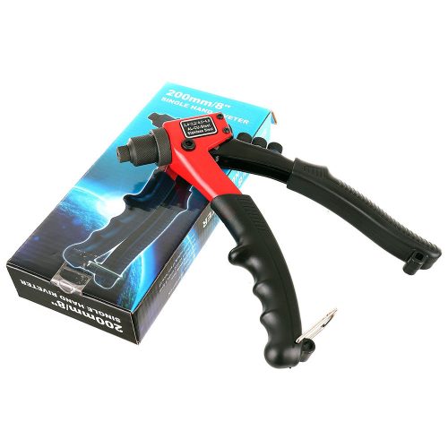 Kézi szegecselő pisztoly edzett acél heggyel, 200 mm-es karral, 2,4-4,8 mm-es szegecsekhez - TC Technic SK2513