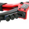 Kézi szegecselő pisztoly edzett acél heggyel, 200 mm-es karral, 2,4-4,8 mm-es szegecsekhez - TC Technic SK2513