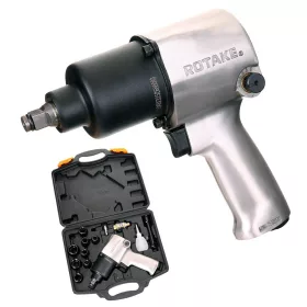   Rotake RT-5268k Pneumatikus Ütvecsavarozó Készlet, 1/2", 700 Nm