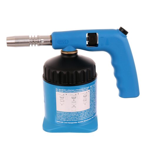 CFH PZ5000 Lágyforrasztó Pisztoly Piezo Gyújtással, 1750 °C, 190g Gázpalack