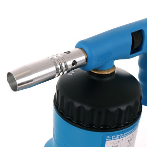 CFH PZ5000 Lágyforrasztó Pisztoly Piezo Gyújtással, 1750 °C, 190g Gázpalack