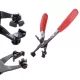 TC Technic Egyenes Szalagbilincs Fogó 40 mm, 210 mm