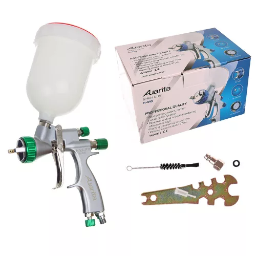 Auarita H-889 HVLP II Festékszóró Pisztoly 1.3 mm Fúvókával