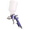Auarita H-827 HVLP Szórópisztoly - Közepes Nyomású, 2,5 mm-es Fúvóka, 600 ml-es Tartály, Kék Színű