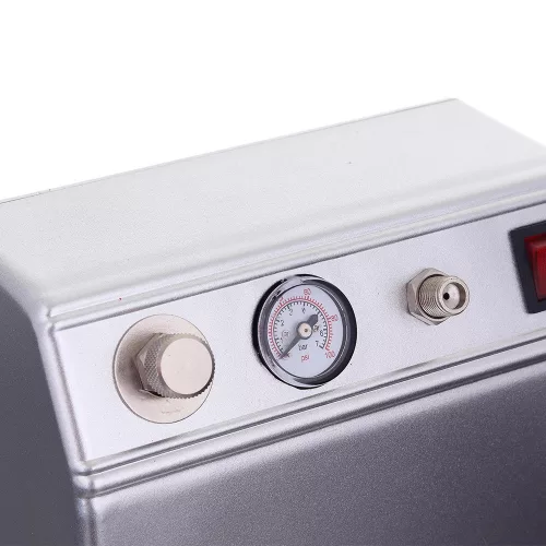 AS16-3 Airbrush Kompresszor Manométerrel és Nyomásszabályzóval