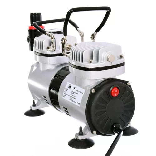 AS-19-2 Profi Kétdugattyús Airbrush Kompresszor