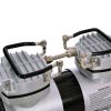 Ikerdugattyús vákuumszivattyú szűrővel hűtő- és klímarendszerek szervizeléséhez - TC Technic AS30, 230 V, 35-40 l/perc