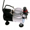 AF18-2 Olajmentes Airbrush Kompresszor Ventilátorral Szépségszalonok, Modellezők és Tetováló Szalonok Részére