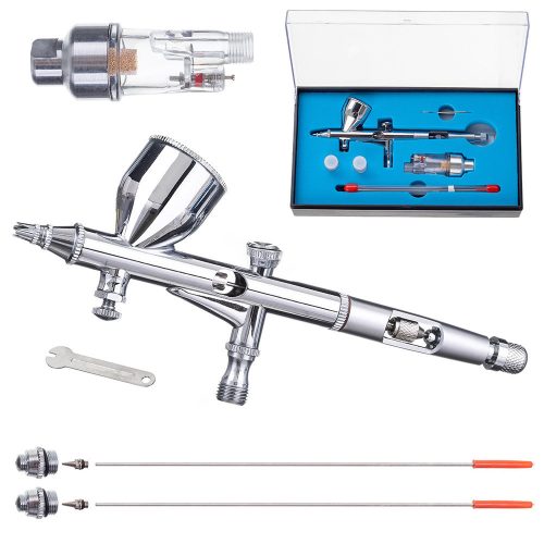 Technic HS-80KF Airbrush pisztoly 3 fúvókával és vízleválasztós légszűrővel