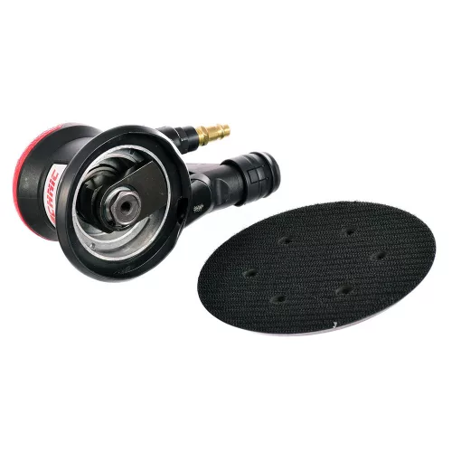 TC Technic NST-991F pneumatikus excenteres csiszológép, 150 mm, porelszívás