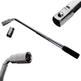 Teleszkópos Kerékkulcs Készlet, Króm-Vanádium, 17-23 mm