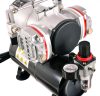 Kétdugattyús Nagy Teljesítményű Airbrush Kompresszor Vízelválasztóval, 46 L/perc – TC Technic AS28A