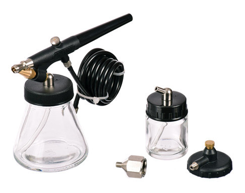Airbrush készlet Fengda BD-138P nagy kompresszorhoz 80 ml-es tartállyal, 0,8 mm-es fúvókával