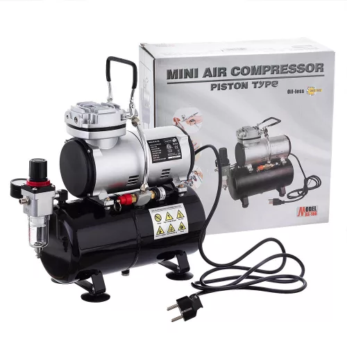 Technic AS186 Airbrush Kompresszor 3L Tartállyal