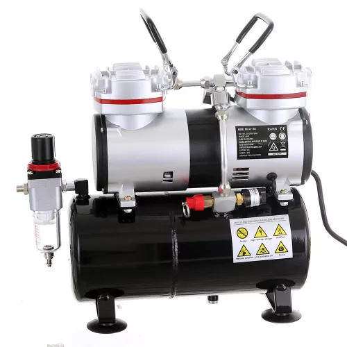 TC Technic AS-196 Kétdugattyús Airbrush Kompresszor