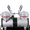 Nagynyomású Kétdugattús Airbrush Kompresszor 40 l/perc - TC Technic AS-196