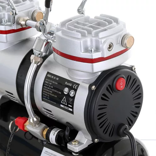 TC Technic AS-196 Kétdugattyús Airbrush Kompresszor