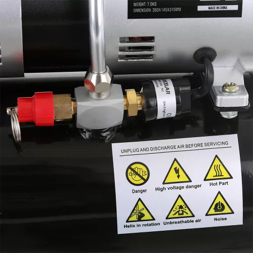 TC Technic AS-196 Kétdugattyús Airbrush Kompresszor