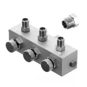   Technic BD13-3 Levegő Elosztó Festékszóróhoz, 3x 1/8" Kimenet