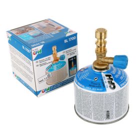 Bunsen Laborégő BL1700 Gázpatronnal, 1700°C