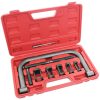 TC Technic LS-29 Szeleplehúzó és Szétszerelő Készlet, 10 darabos, Teljes hossz: 305 mm, Görgőátmérők: 16 mm, 19 mm, 23,5 mm, 25,1 mm, 30 mm, Henger magassága: 47,5 mm, Menetes hosszabbítók hossza: 115 mm, 119 mm, 69,5 mm, Készlet súlya: 2 kg