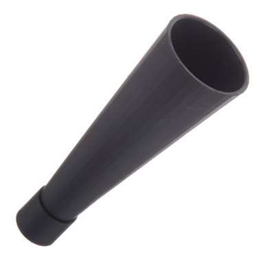 Fekete Cső Fúvóka Technic HCL-01 és HCL-26 Mosópisztolyokhoz, 15 cm, 16 mm Belső Menettel